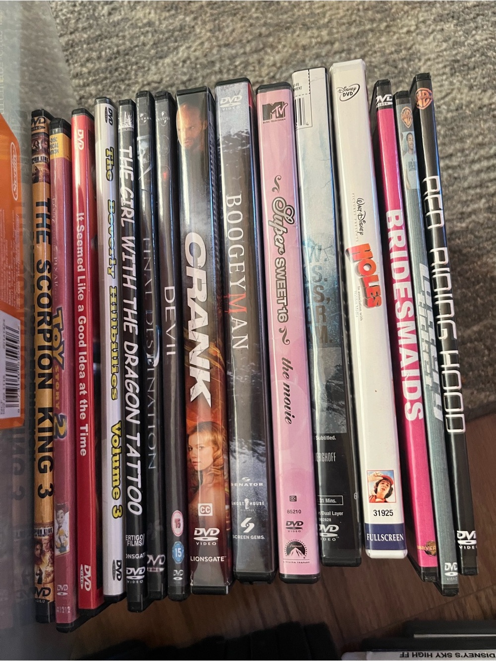 Lot of assorted DVD movies. Great for collectors viewing. Sold as a set. Qty-15